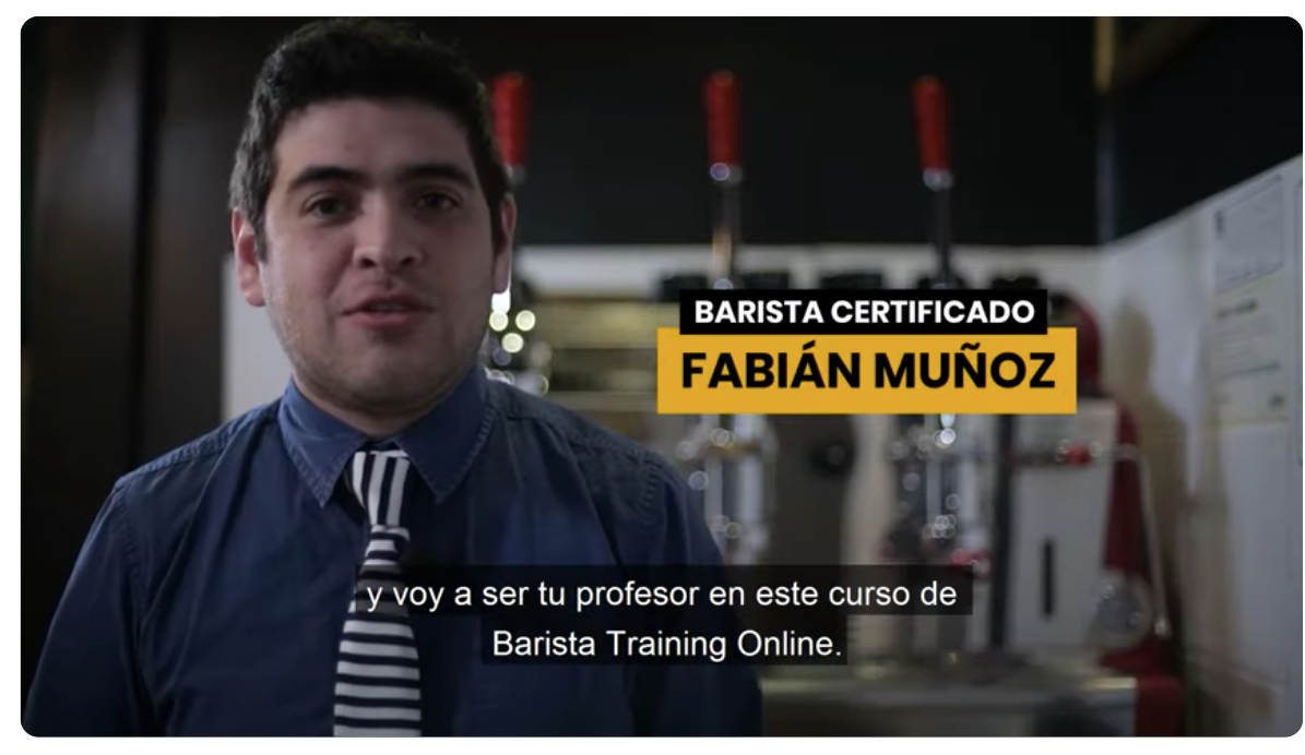 0034 CURSO COMPLETO BARISTA TRAINING