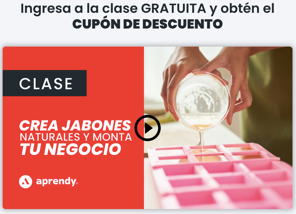 0029 Crea Jabones Naturales y monta tu negocio.