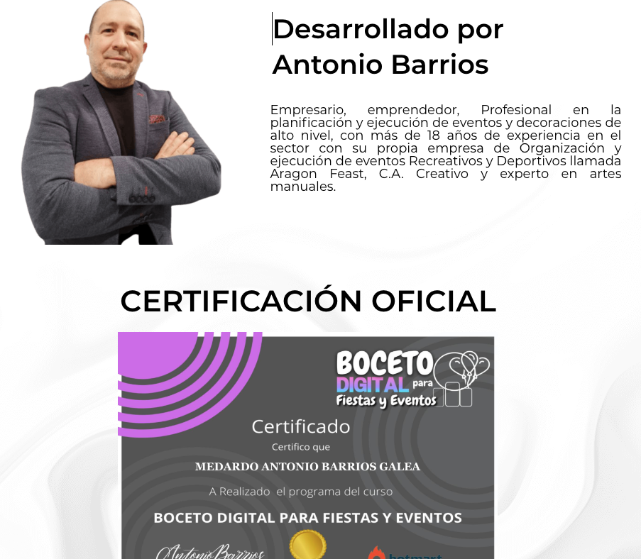 0020 Boceto y Diseño Digital para Fiestas y Eventos