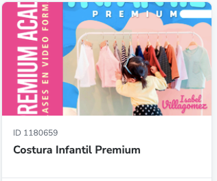 0025 Costura infantil premium