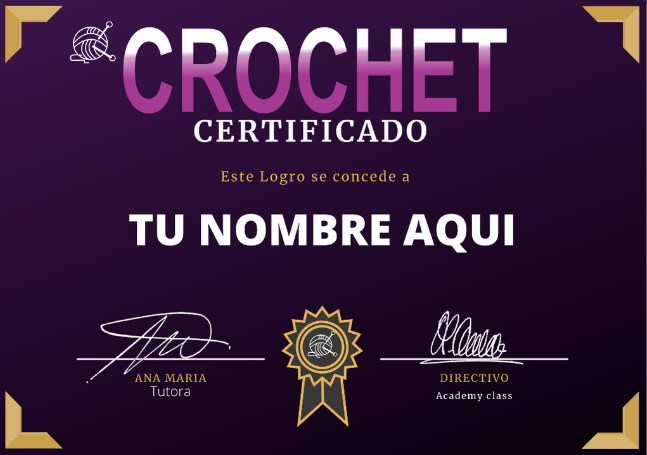 0037 Curso de Crochet Premium