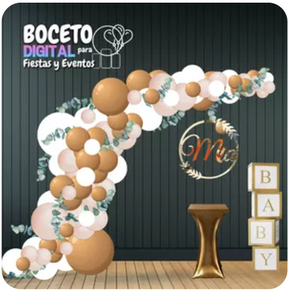 0020 Boceto y Diseño Digital para Fiestas y Eventos