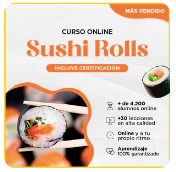 0066 Curso Sushi Rolls Online